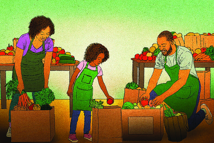 Volunteering with children can build character and create family memories